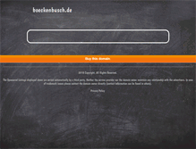 Tablet Screenshot of boeckenbusch.de